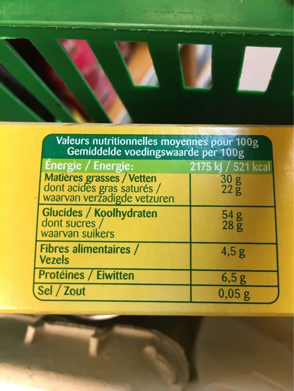 Bonneterre Sablés à la noix de coco packshot
