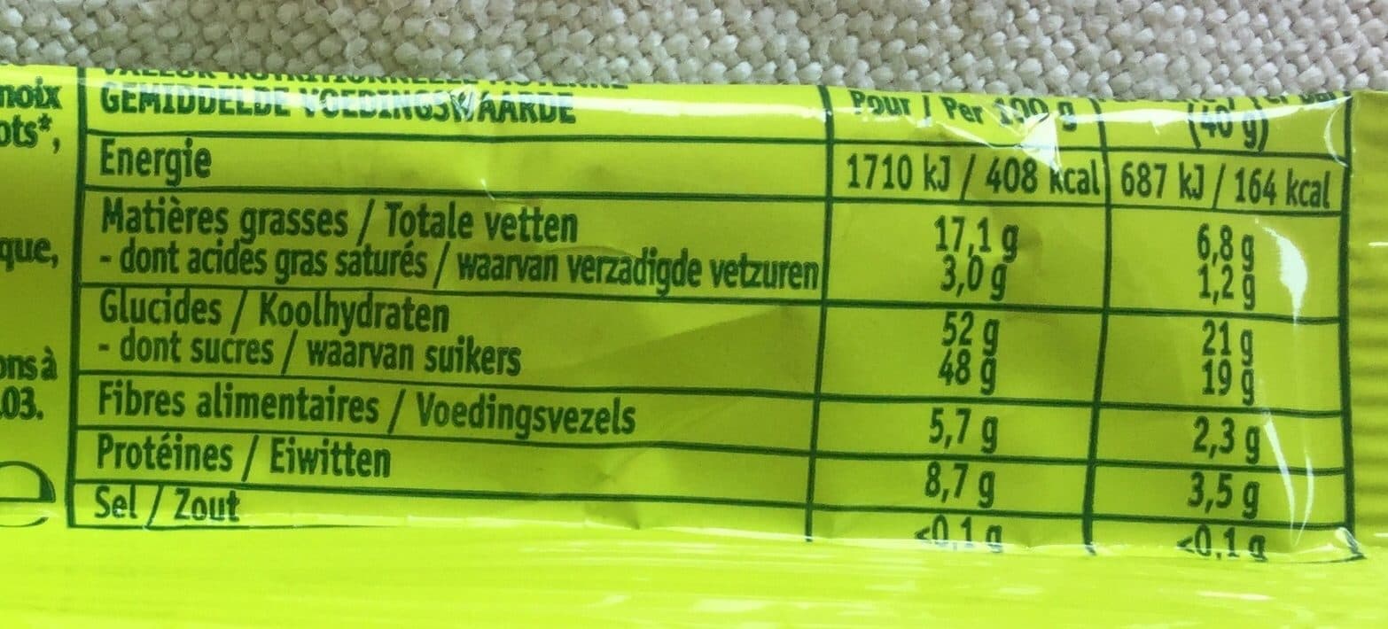 Evernat Barre Ananas packshot