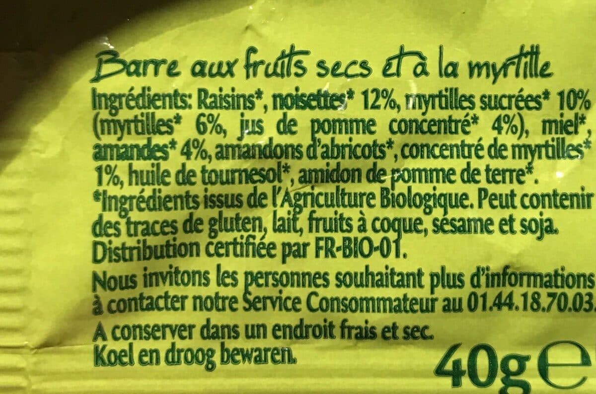 EVERNAT Barre Myrtille packshot