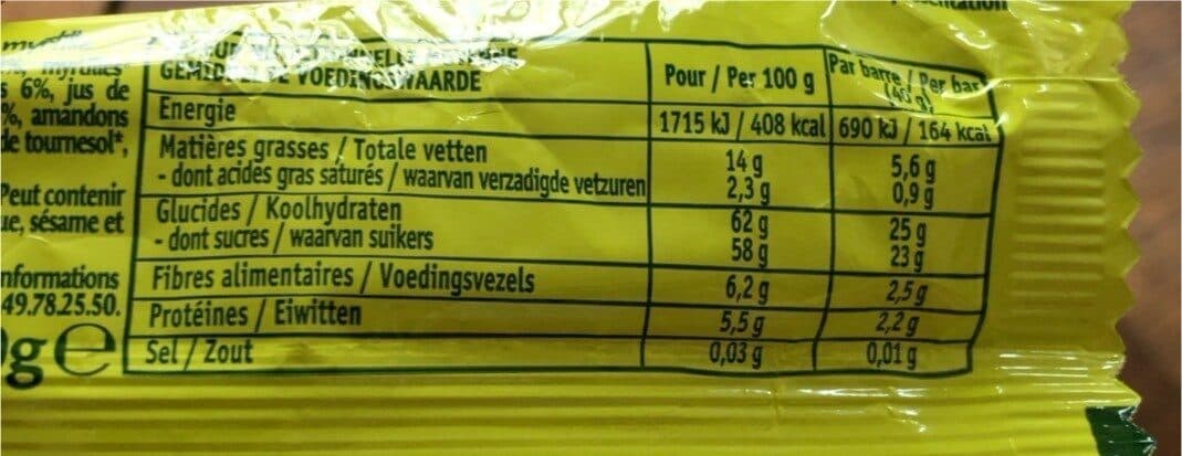 EVERNAT Barre Myrtille packshot