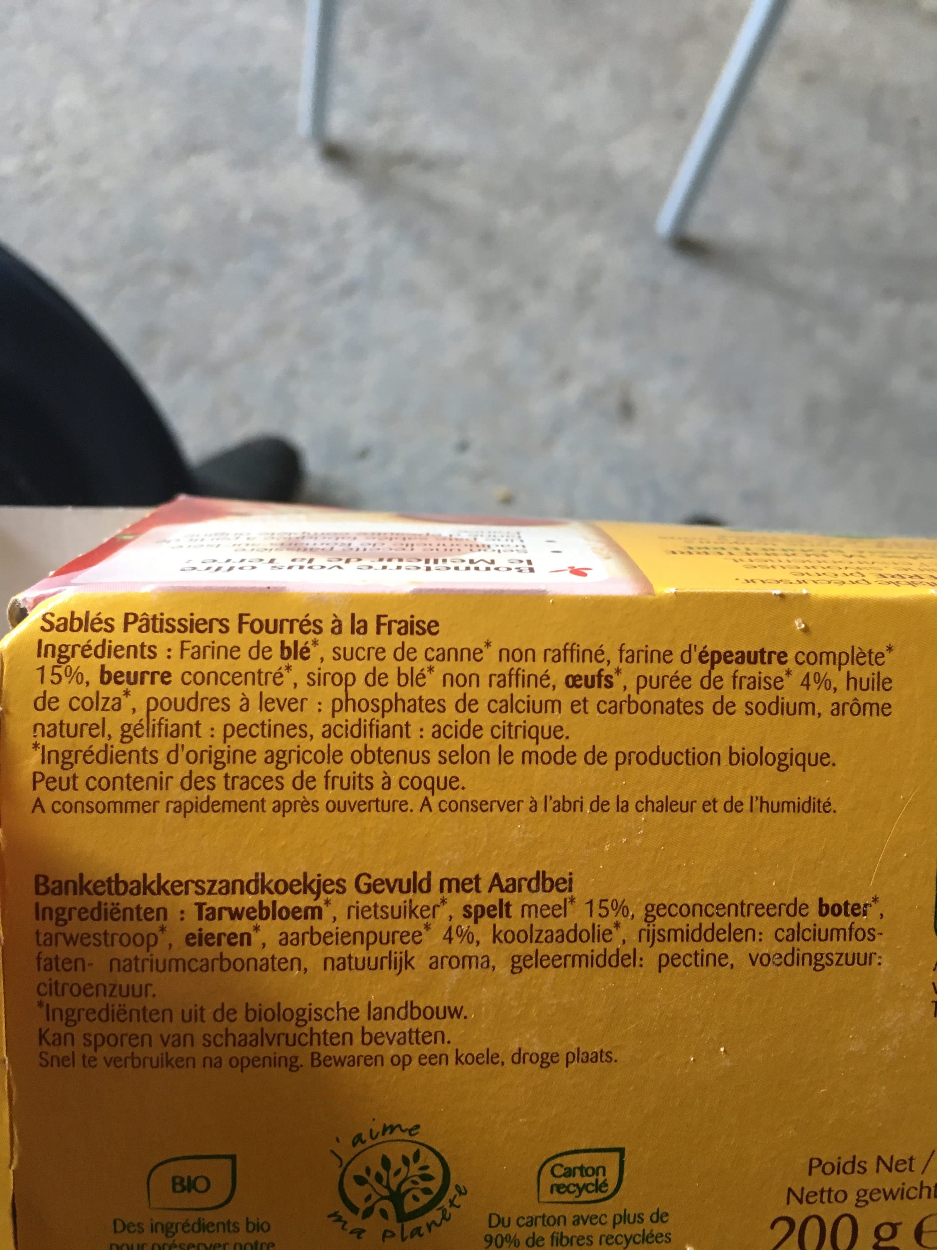 Bonneterre Lunettes a La Fraise 200G + packshot