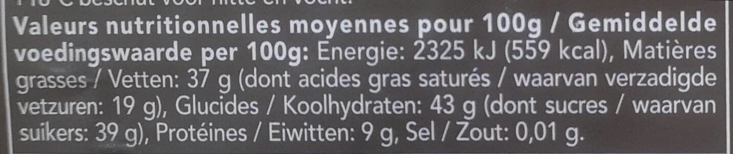 Bonneterre Chocolat noir amandes entières caramélisées packshot