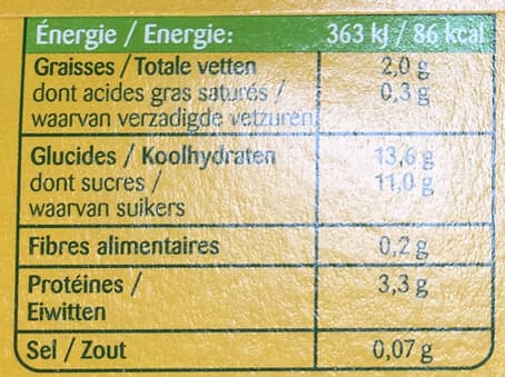 Bonneterre Dessert soja saveur Tiramisù packshot