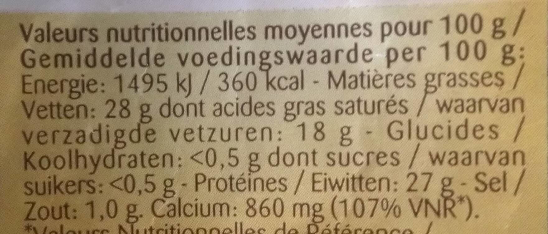 Bonneterre Emmental Rape packshot
