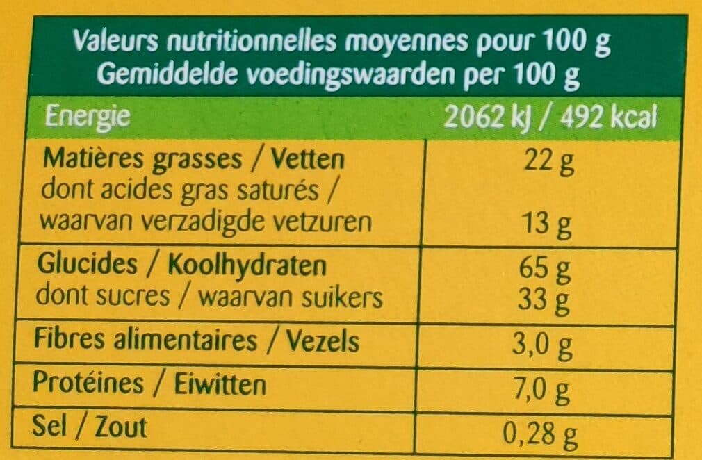 Bonneterre Sablés aux Fruits Rouges packshot