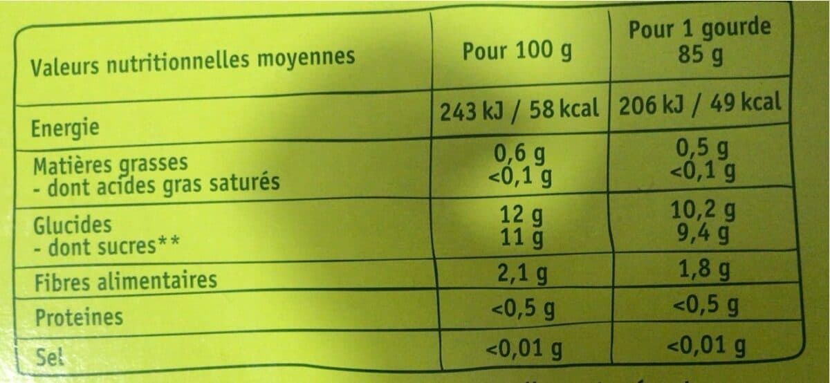 Evernat YOUPI LES FRUITS POMME packshot