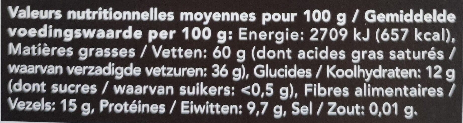 Bonneterre Dégustation noir 100 % cacao packshot