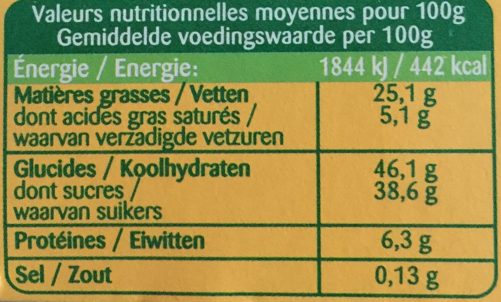 Bonneterre 6 mini moelleux au chocolat packshot