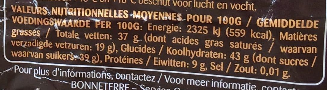 Bonneterre Chocolat Noir Amandes Entières Caramélisées packshot