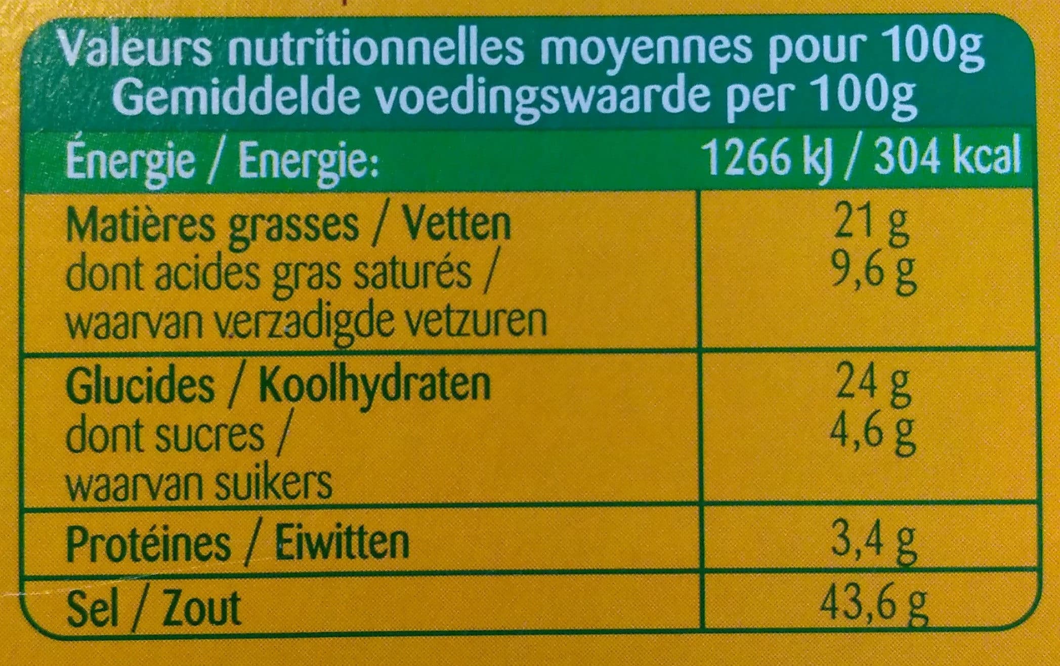 Bonneterre Bouillon Aux Legumes packshot