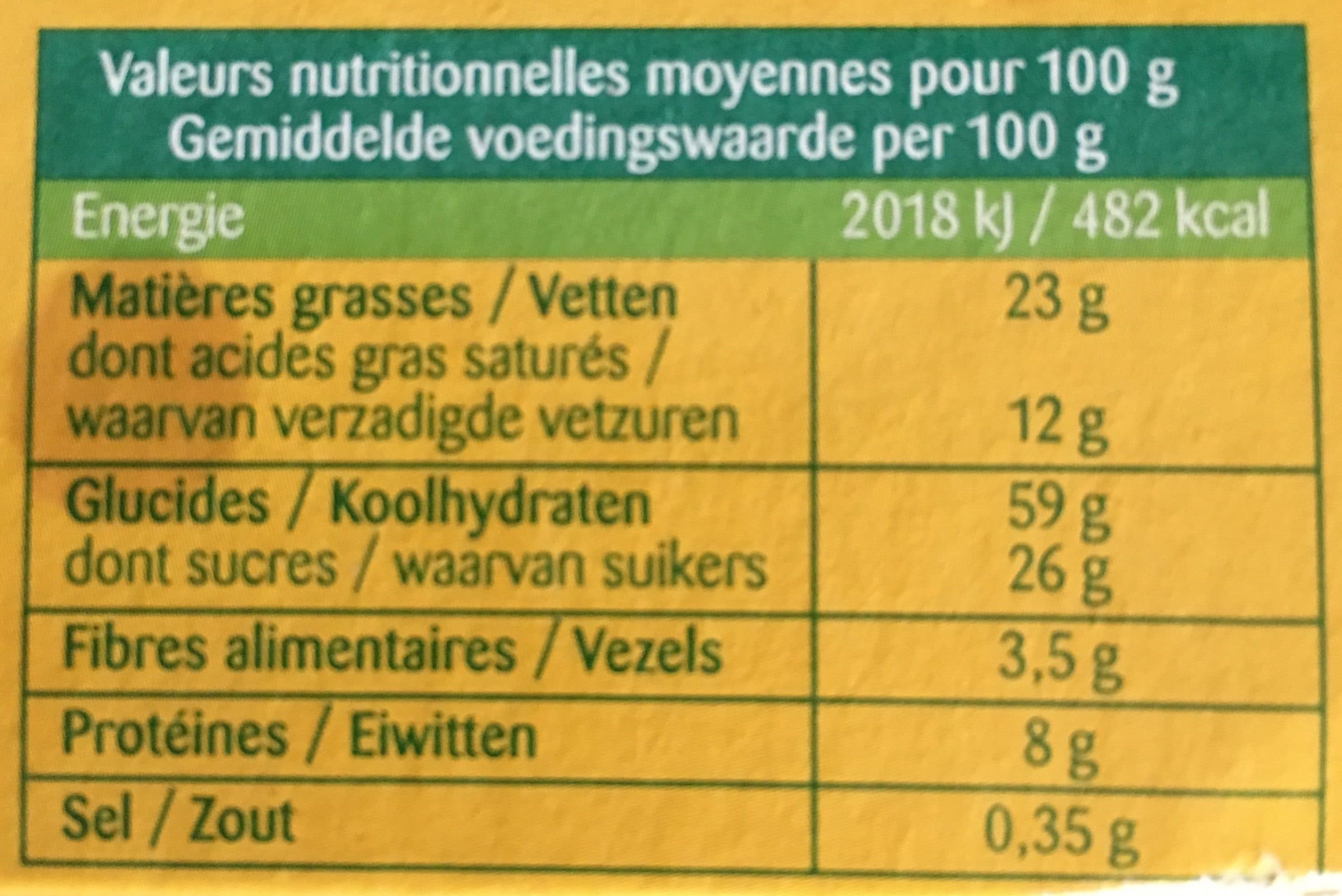 Bonneterre SABLES CITRON AMANDES packshot
