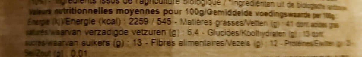 Le sillon Epicerie / Fruits Secs Et Purées / Fruits Secs Bio packshot