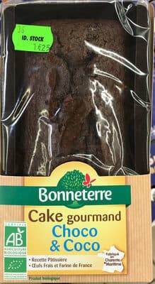 Bonneterre Cake gourmand Choco & Coco packshot