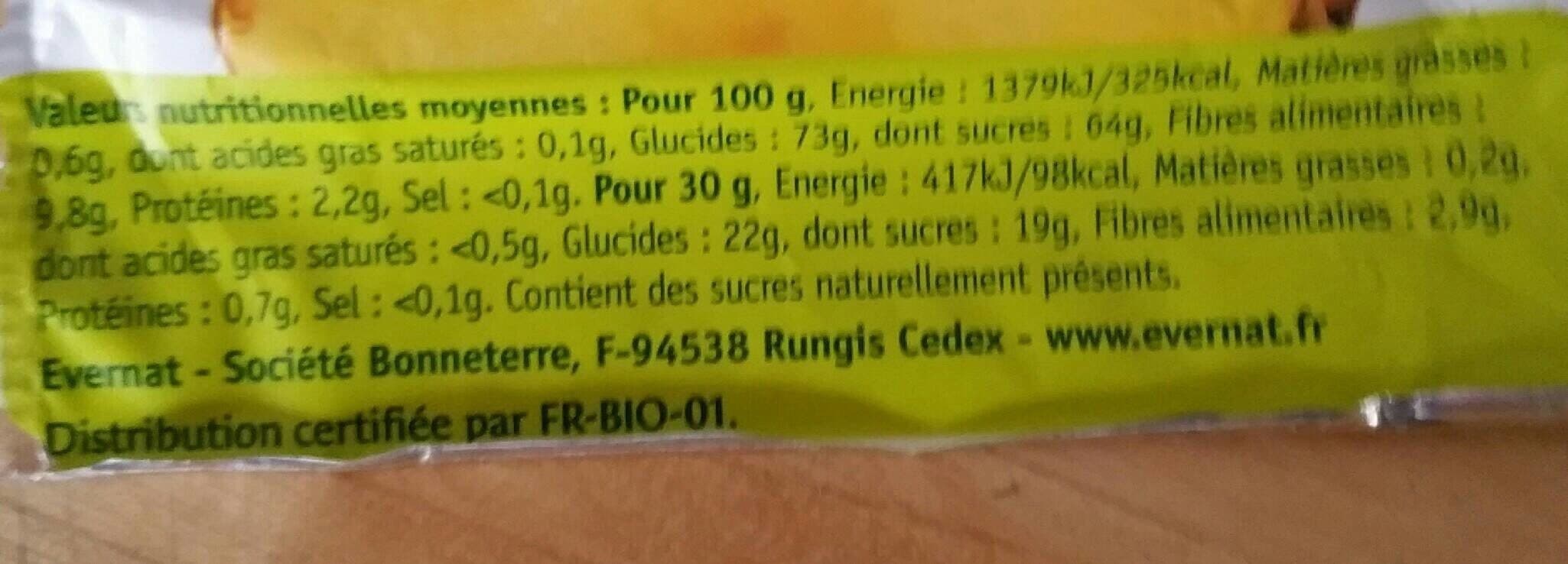 Evernat Barre Fruits Ananas packshot