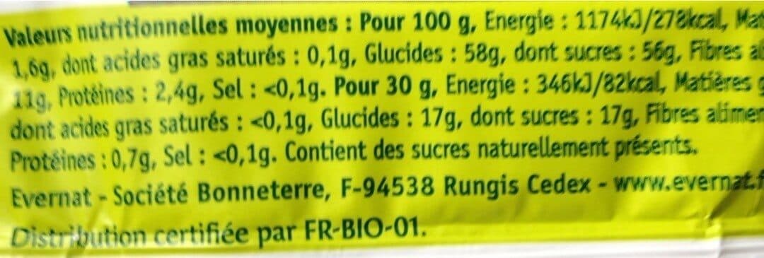 Evernat Barre Cassis packshot