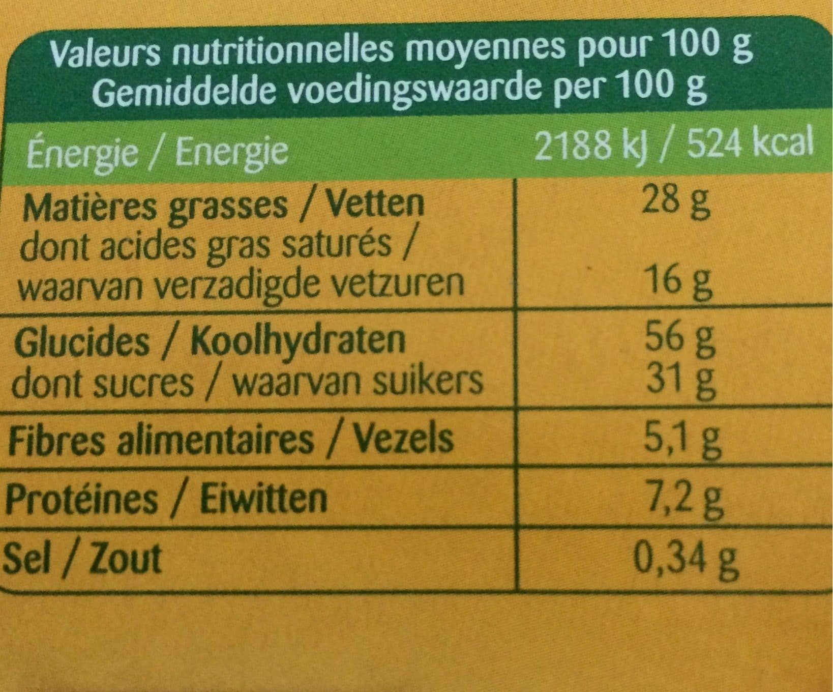 Bonneterre Tartelettes au chocolat noir packshot