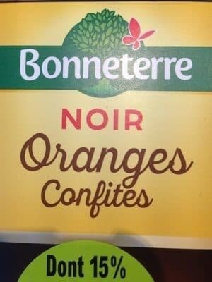 Bonneterre Chocolat noir Oranges confites packshot