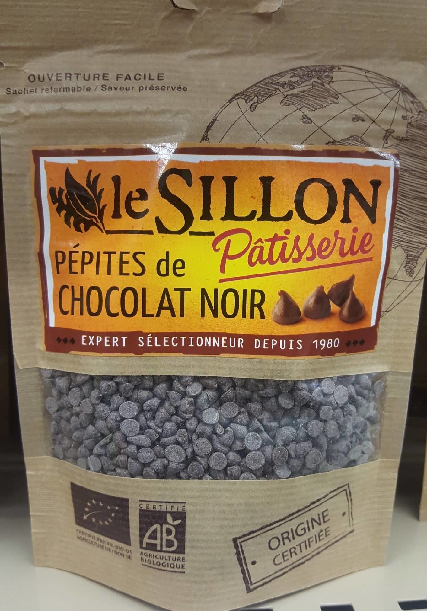 Le sillon Pépite de chocolat noir packshot