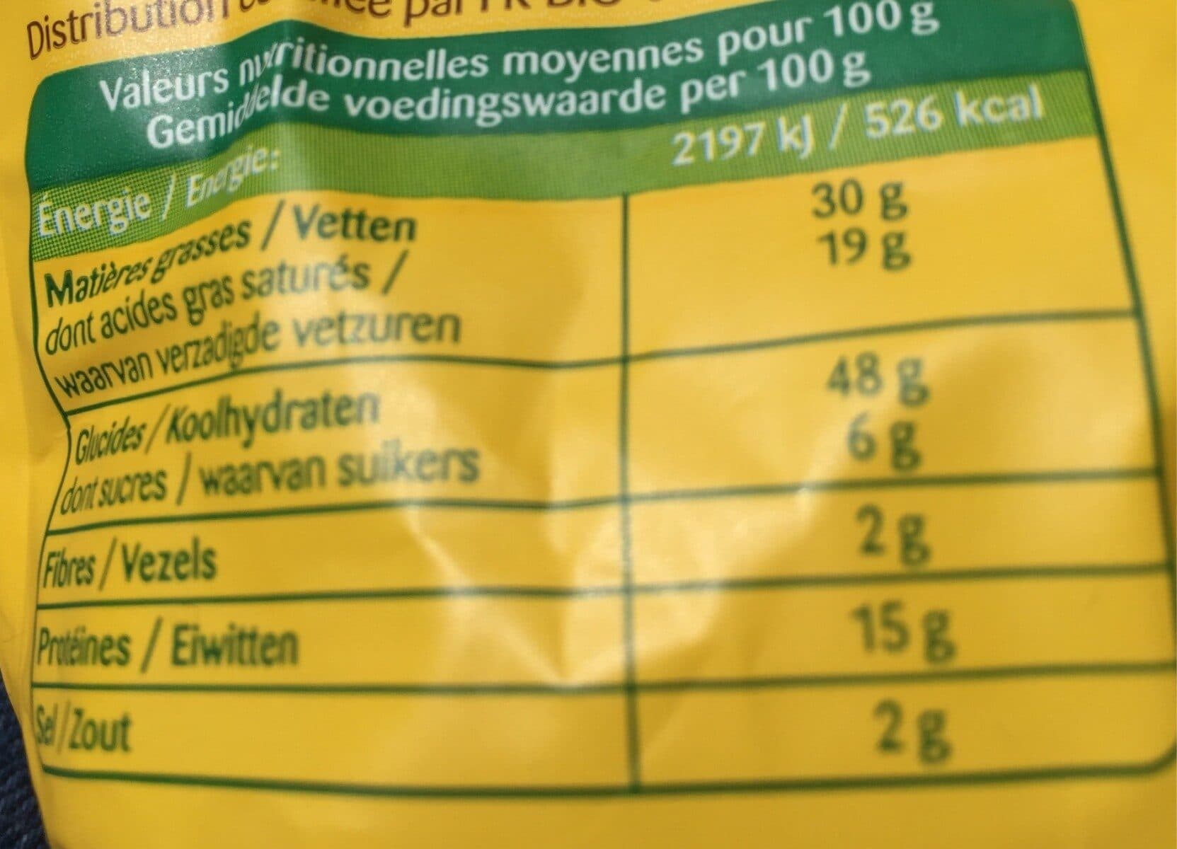 Bonneterre Petits Sablés Apéritifs Parmesan packshot
