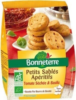Bonneterre Petits Sablés Apéritifs Tomate Séchée & Basilic packshot