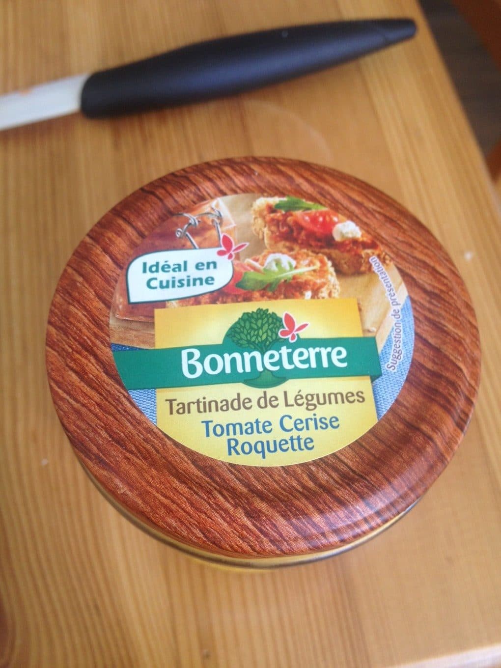 Bonneterre Tartinade Tomate cerise roquette packshot