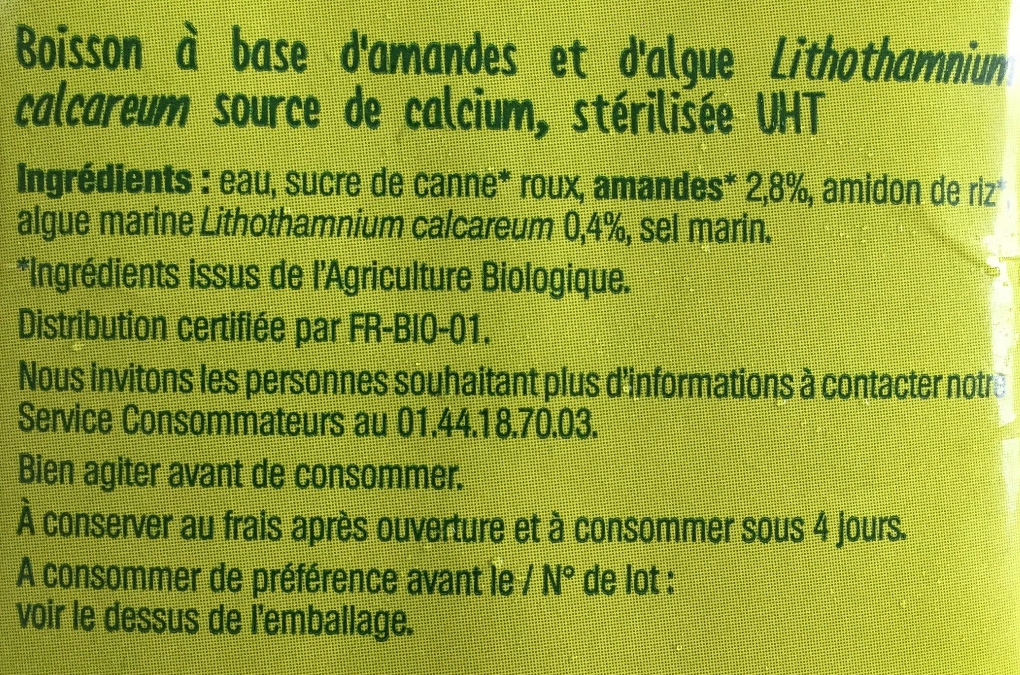 Evernat Douceur Amande packshot