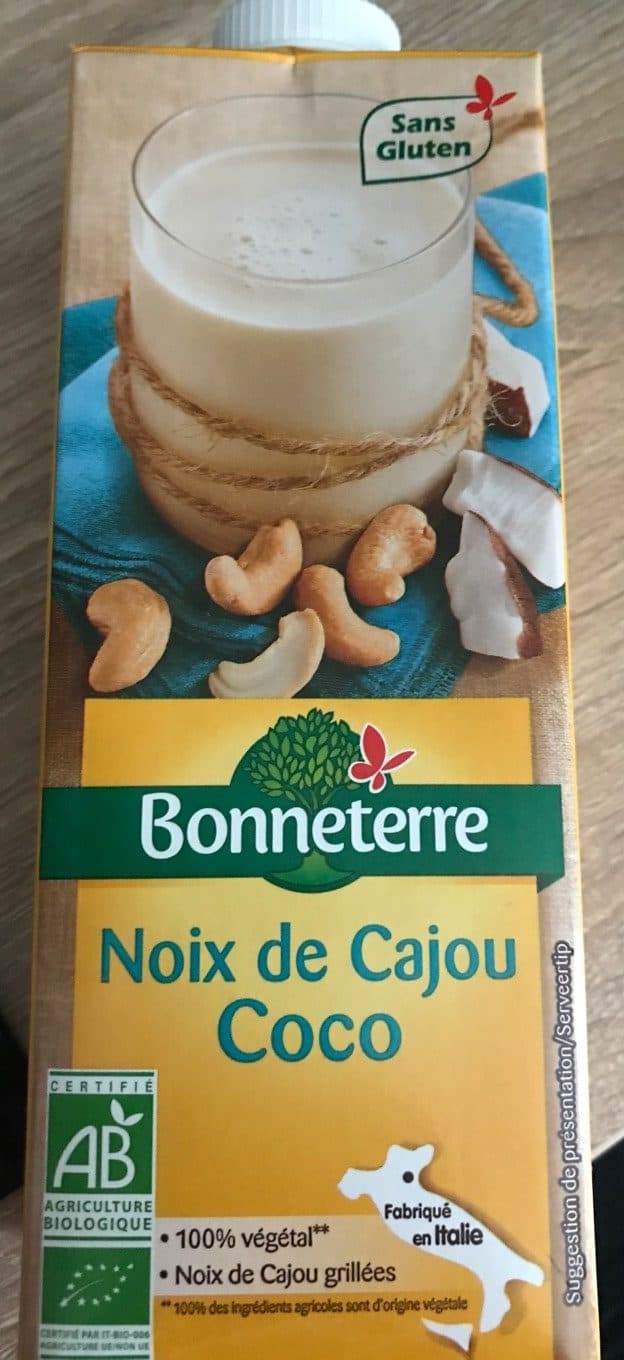 Bonneterre Noix de cajou coco packshot