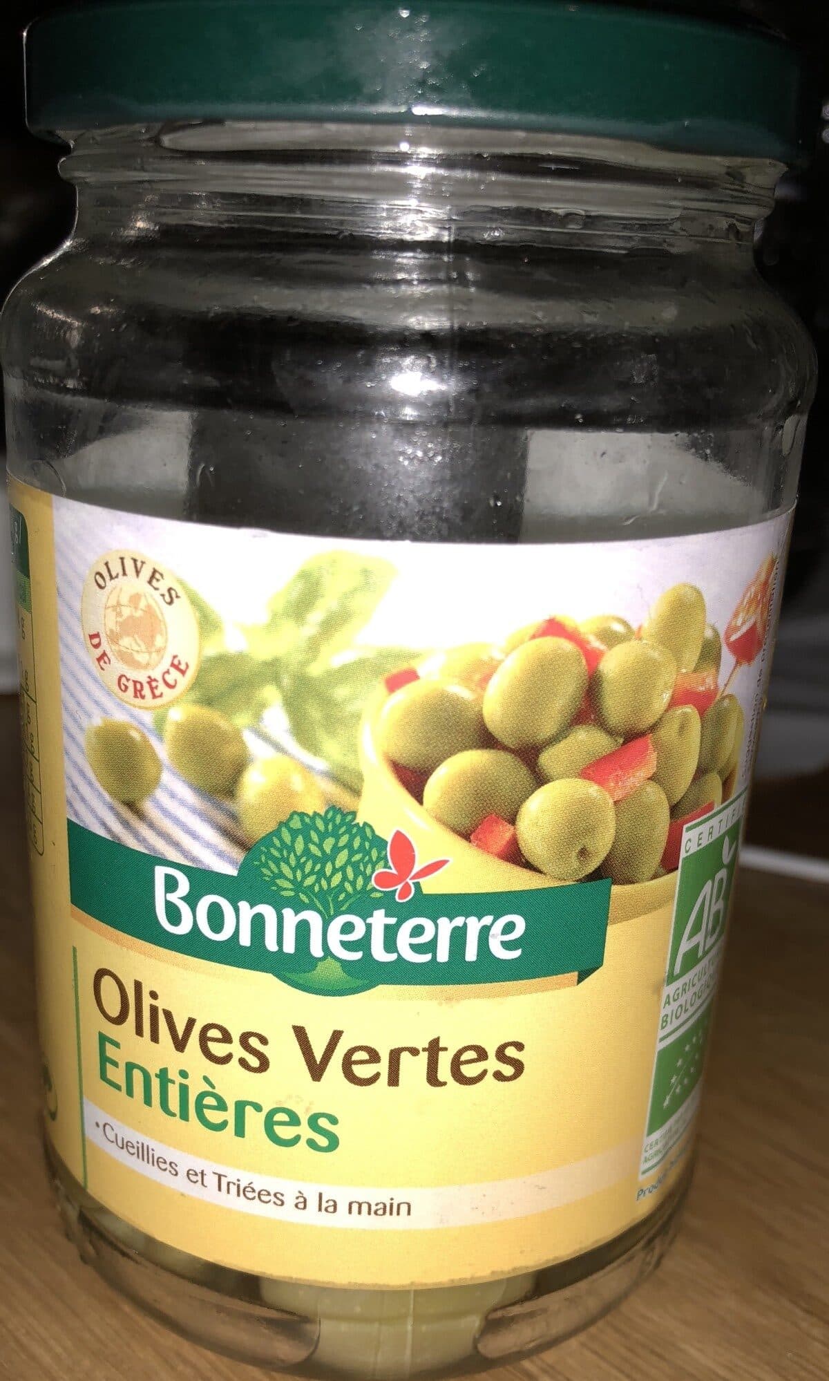Bonneterre Olives Vertes Entieres packshot