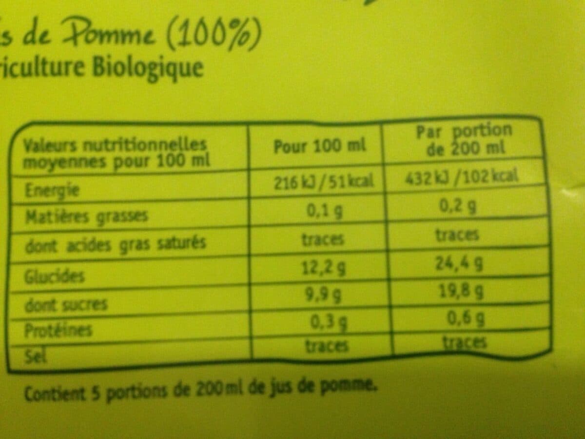 Evernat Jus de Pomme packshot