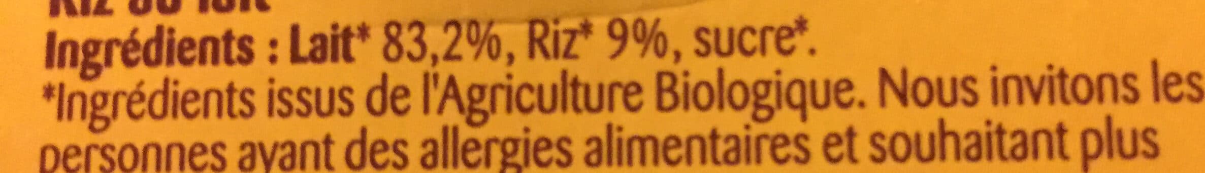Bonneterre Riz au Lait packshot