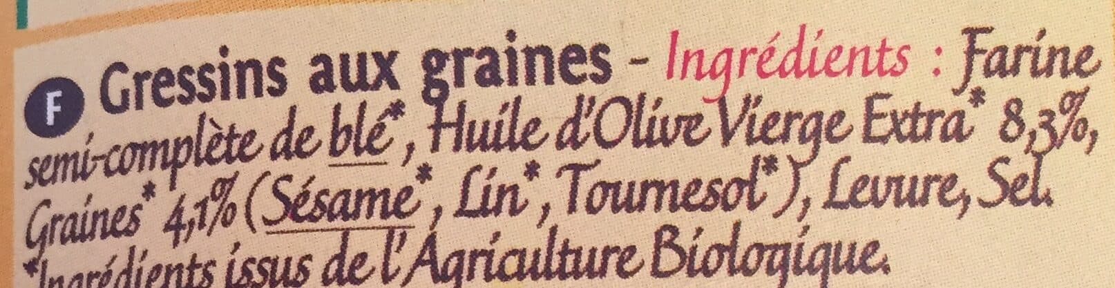 Bonneterre Gressins Aux Graines packshot