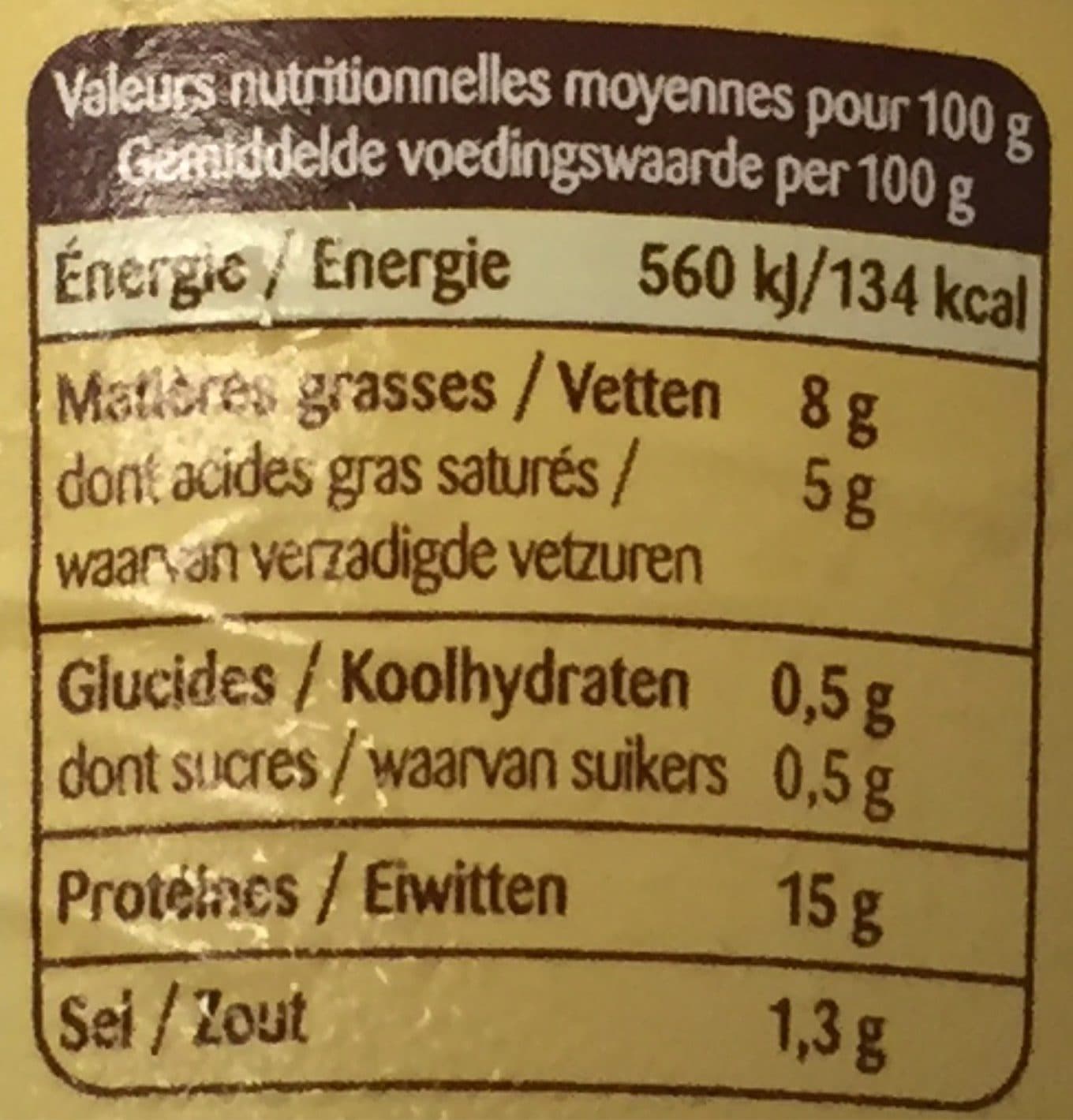 Bonneterre Cancoillotte Nature Bio packshot