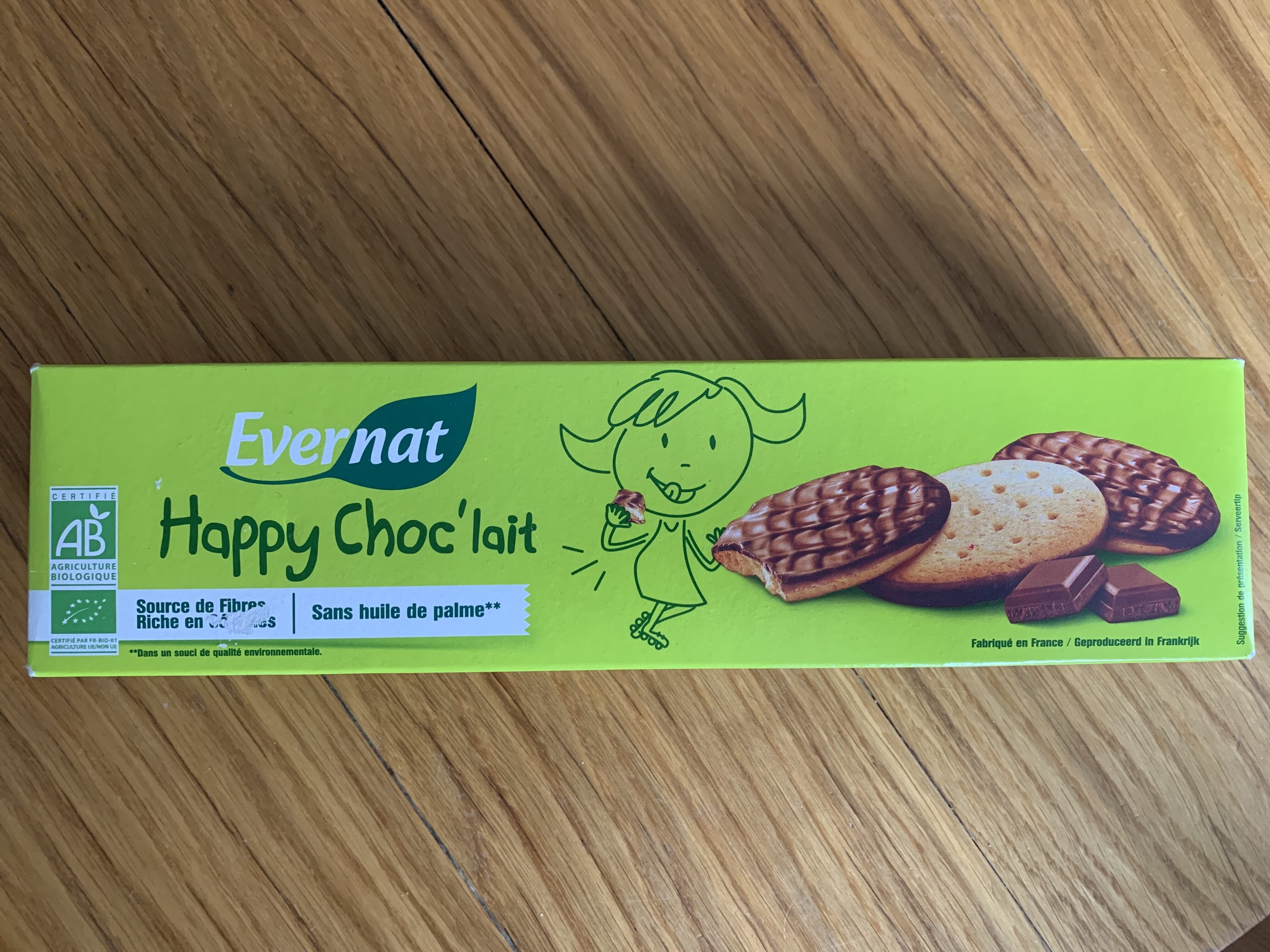 Evernat Happy Choc'lait packshot