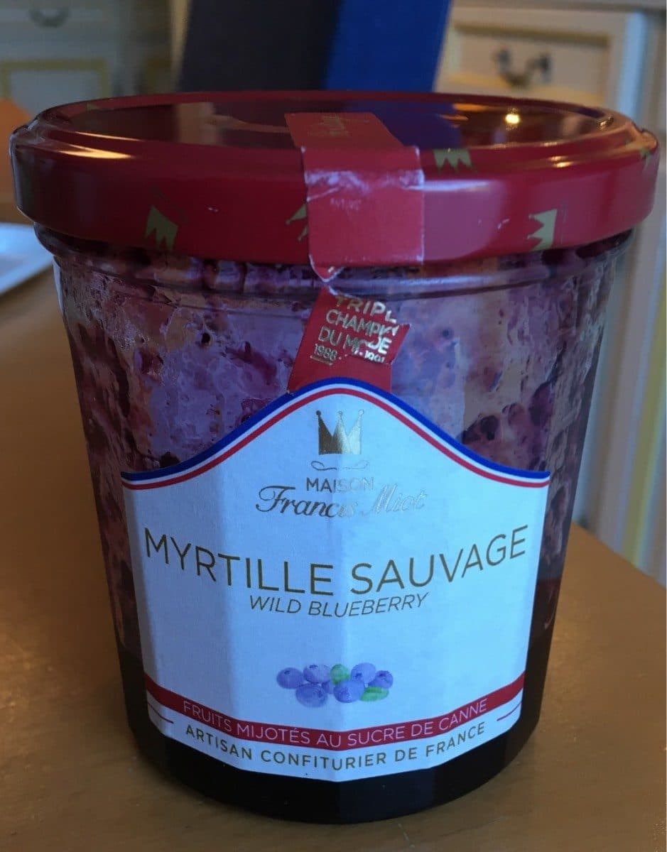 Maison Francis Miot Confiture De Myrtille packshot