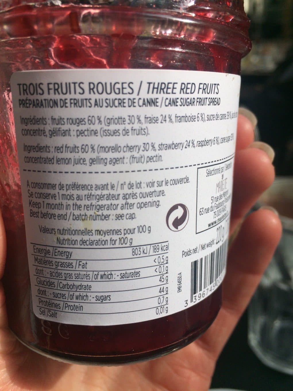 Marlette Confiture packshot
