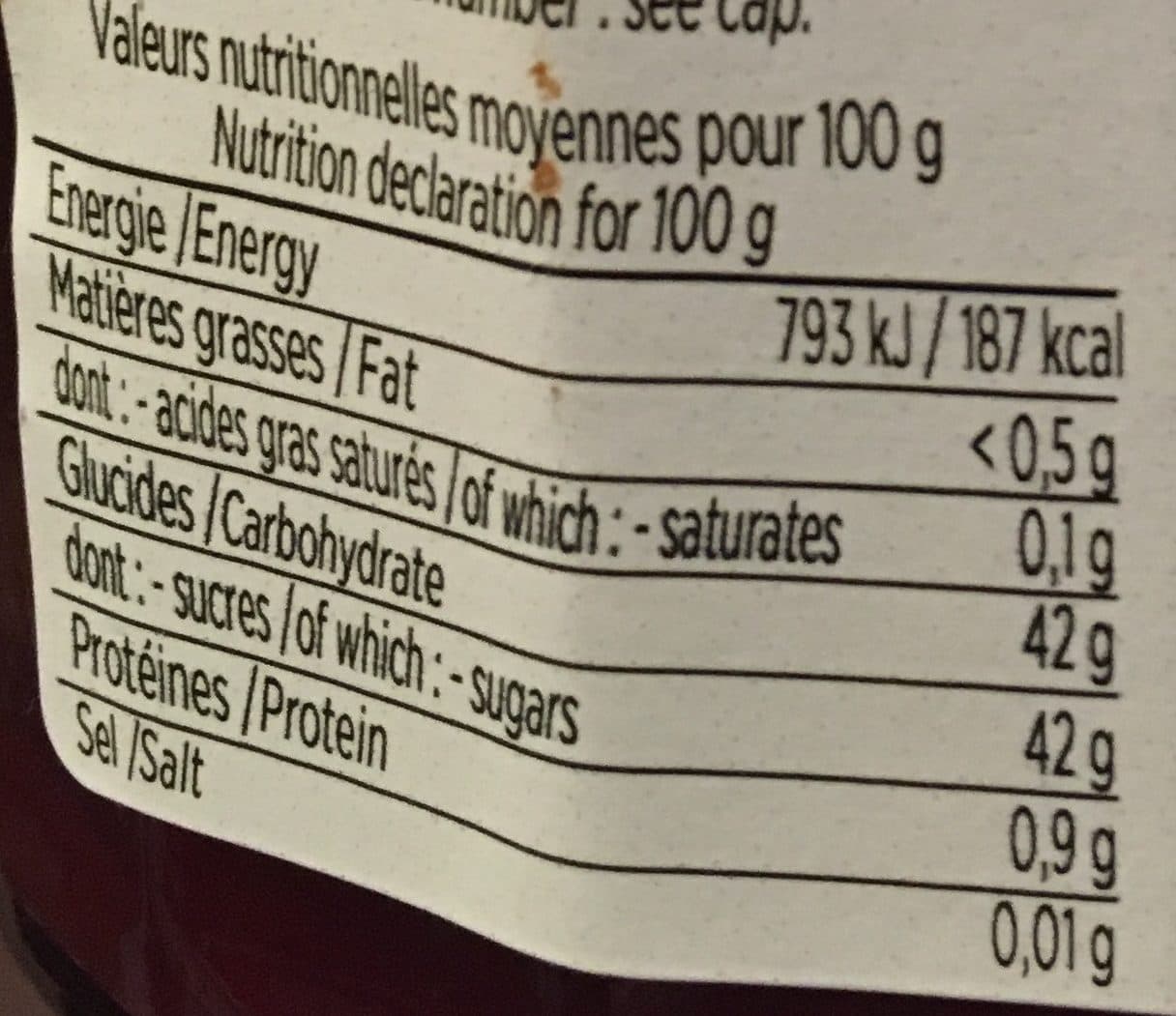 Francis Miot Spécialité De Fruits Au Sucre De Canne - Framboise épépinée packshot