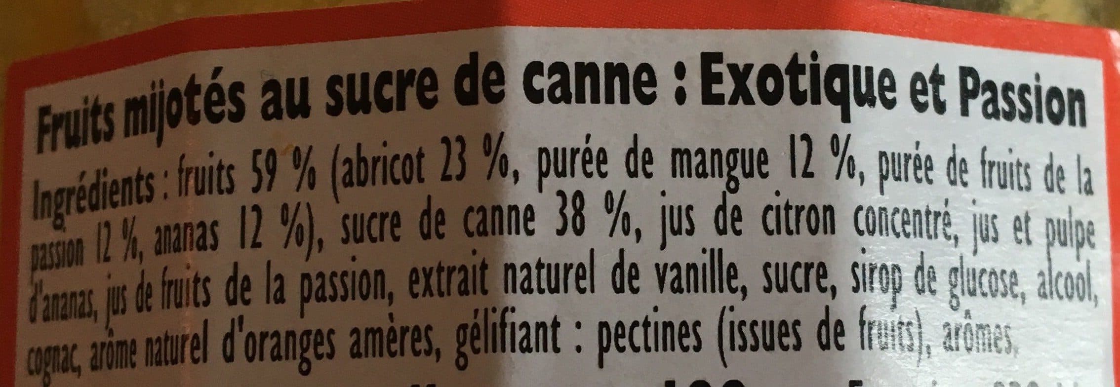 Francis Miot Confiture Exotique packshot