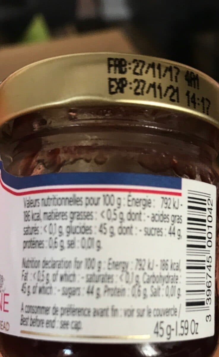 Francis Miot Confiture la parisienne packshot