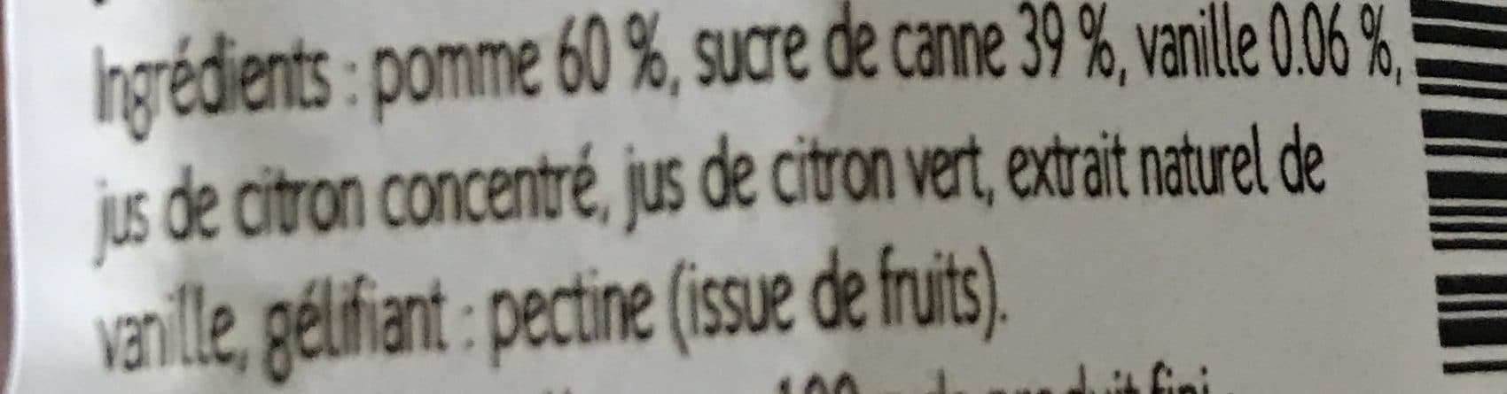 Les Fermes De Gally Pomme vanillée packshot