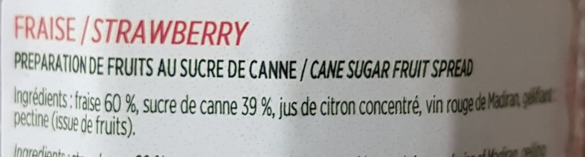 Open Food Facts Fruits au chaudron fraise packshot