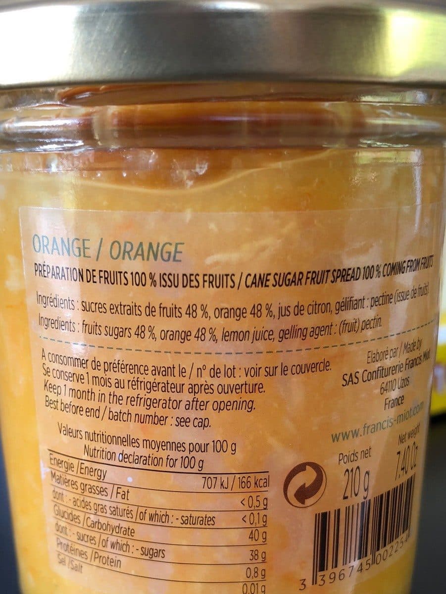 Francis Miot Orange packshot