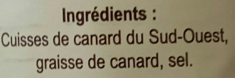 Micouleau Confit de canard du sud-ouest packshot