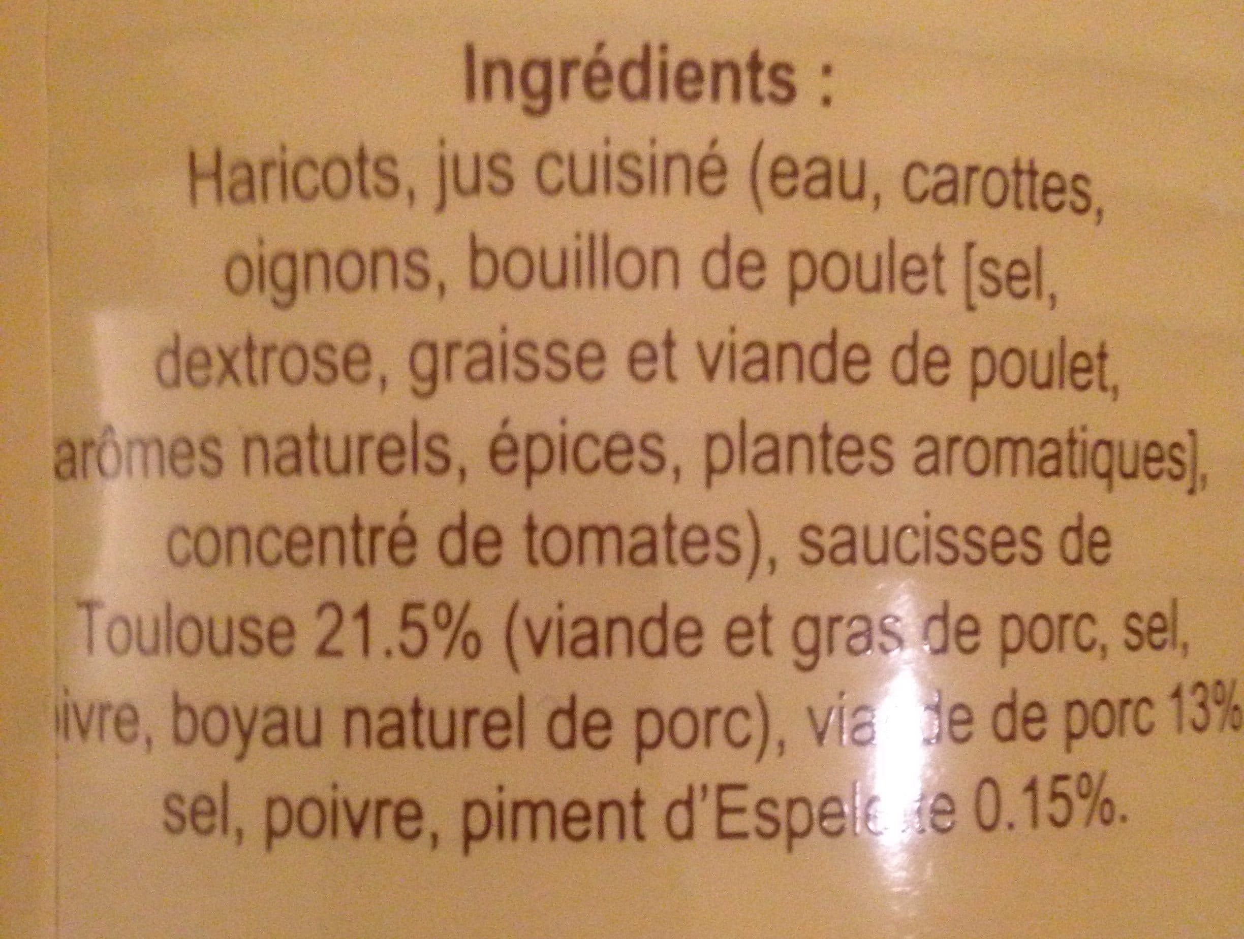 Micouleau Cassoulet de tradition au piment d'espelette packshot