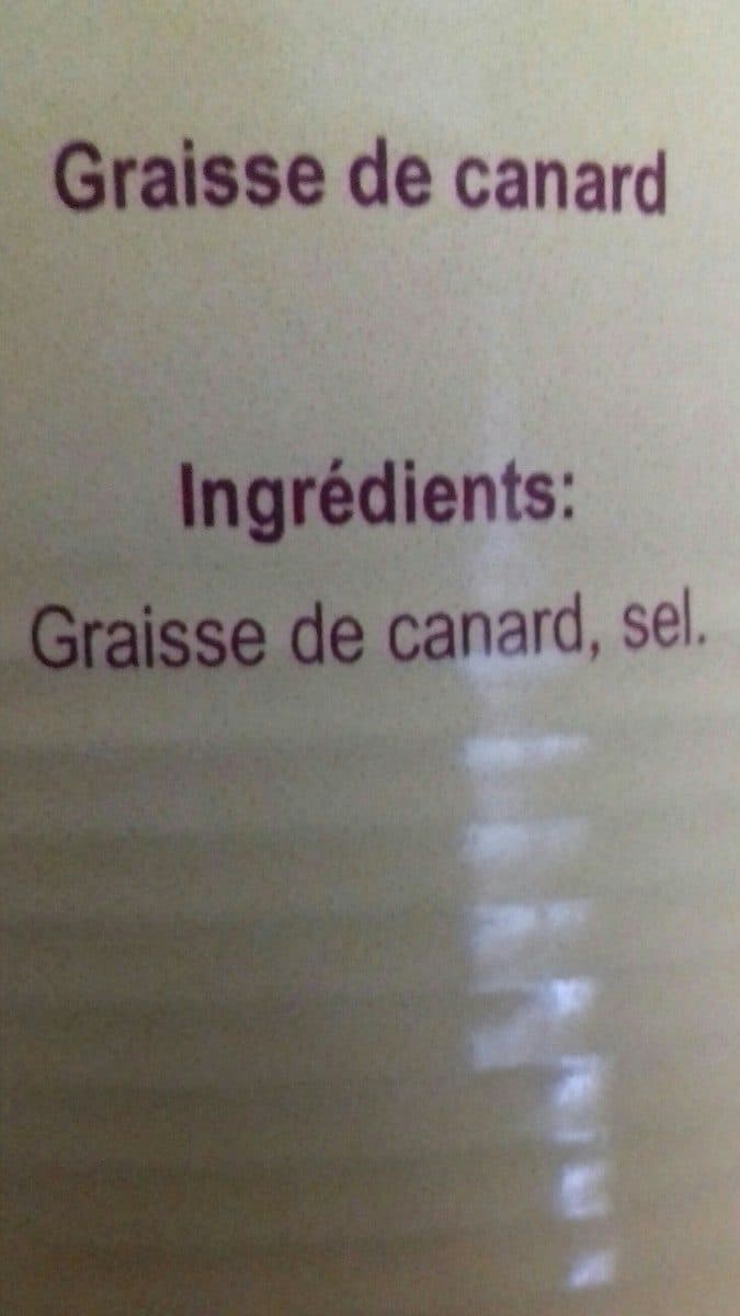 Les Saveurs De Bourdette Graisse de canard packshot