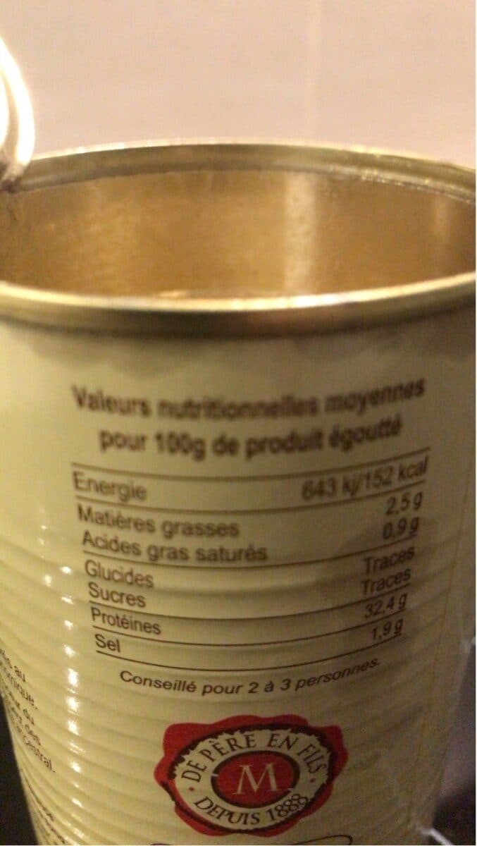 Open Food Facts Saveurs de Bourdette gesiers de canards confits packshot