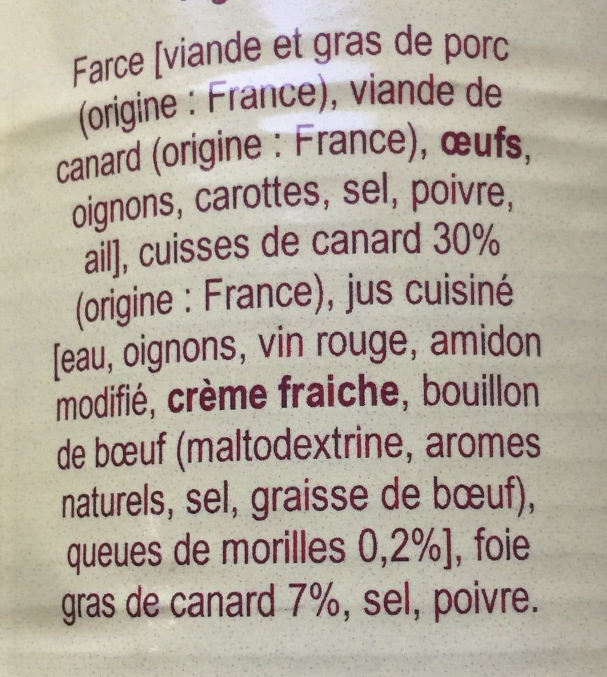 Les Saveurs De Bourdette Cuisses de canard farcie packshot