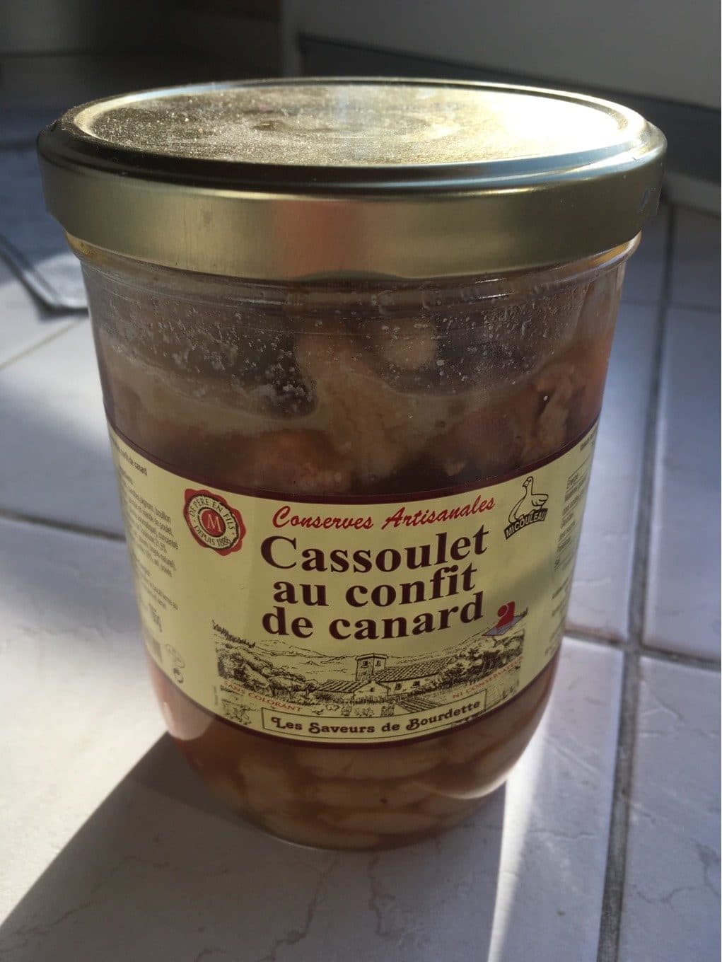 Les Saveurs De Bourdette Saveurs de Bourdette cassoulet au confit de canard packshot