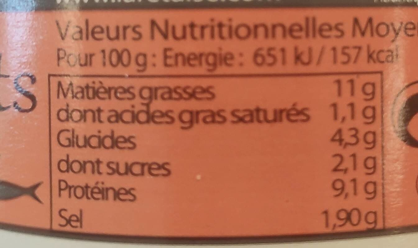 Open Food Facts Emietté d'encornets aux épices tandoori packshot