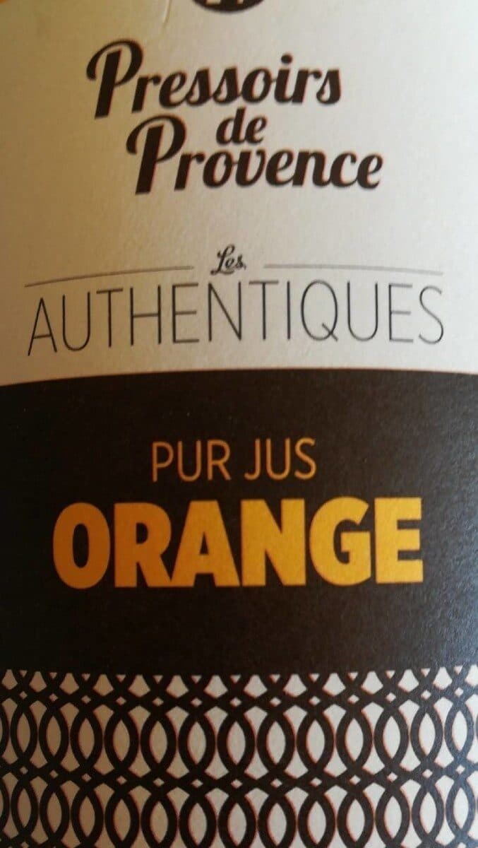 PRESSOIR DE PROVENCE Pur jus d'orange packshot