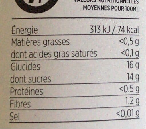 Pressoirs de Provence Jus de pruneau packshot